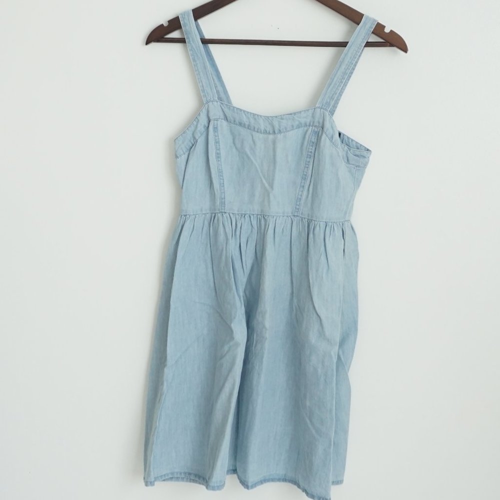 Jack Chambray Skater Dress Size 0